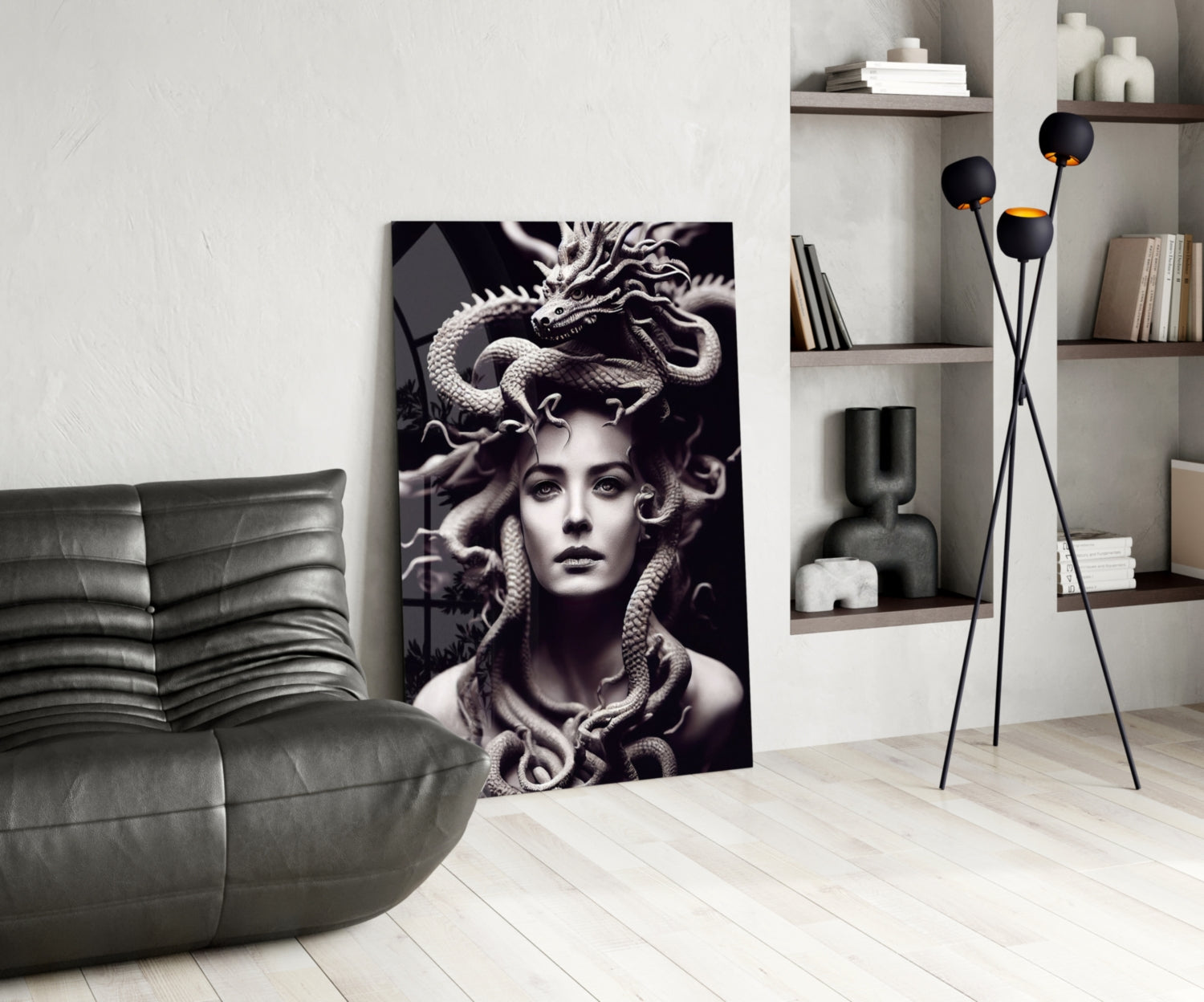 Medusa Glass Art  || Designer Collection.