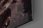 The Beast artwork anchoring a wall with bold dramatic palette
