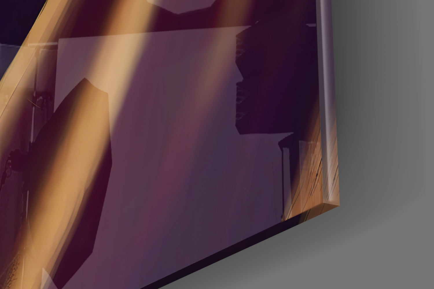 Raccoon Glass Art  || Designer Collection.