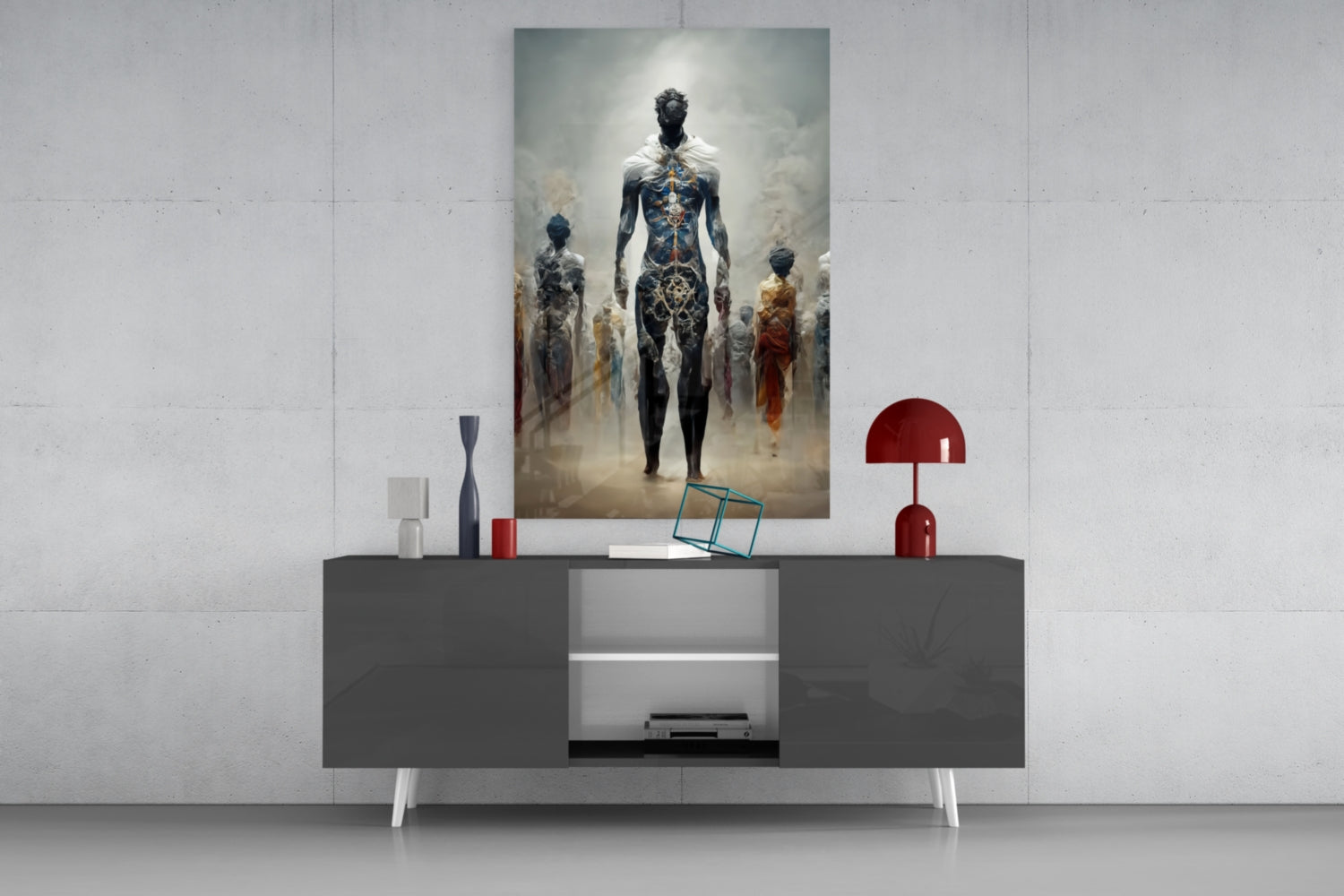 Fighters of the New Age Glass Art  || Designer Collection.