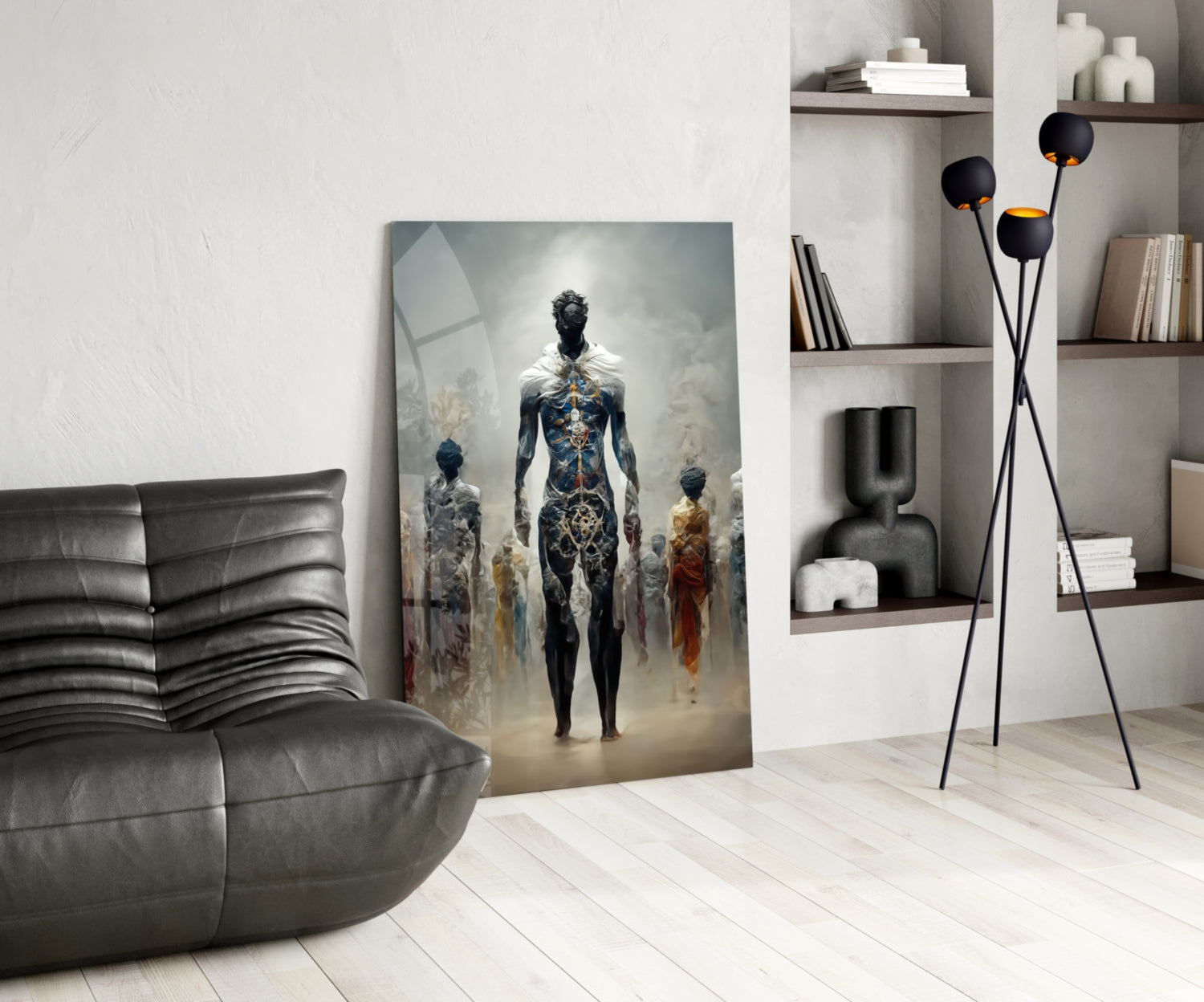 Fighters of the New Age Glass Art  || Designer Collection.