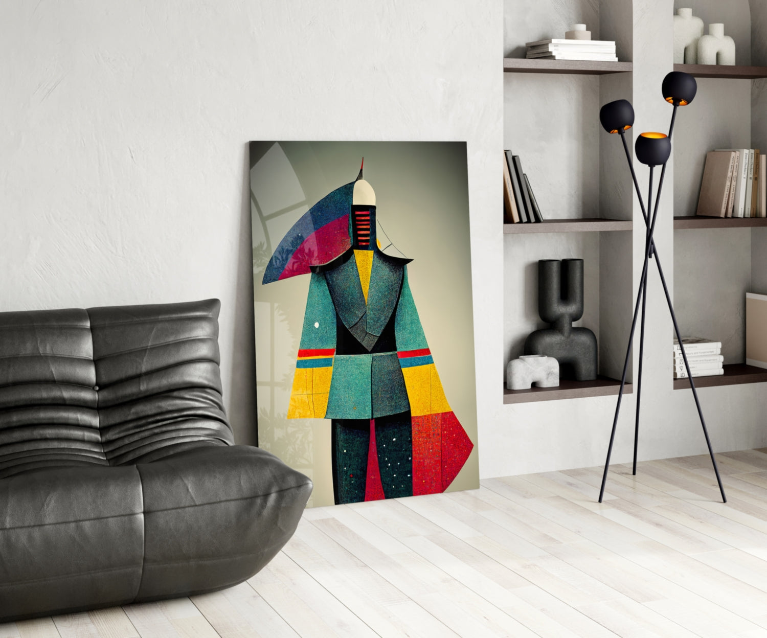 Colored Man Glass Art  || Designers Collection.