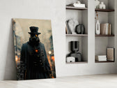 Battle Field glass print enhancing a gaming room with cinematic mood