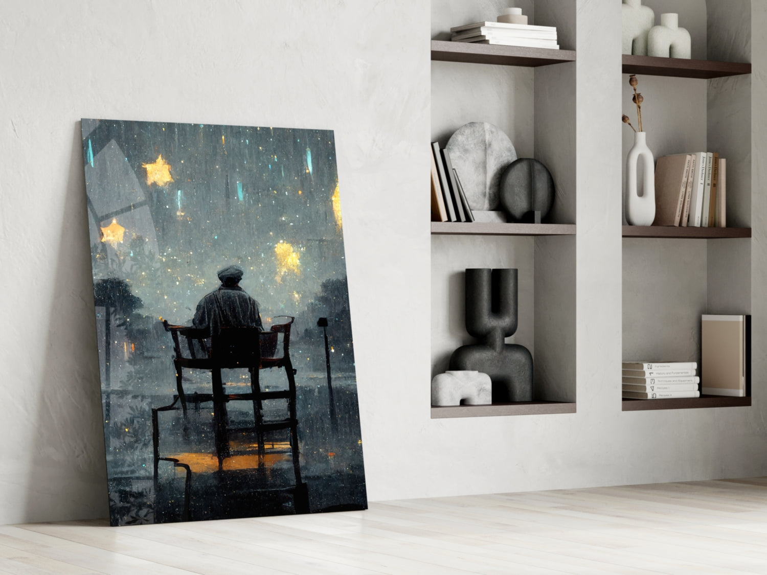 Star Rain Glass Art  || Designer Collection.
