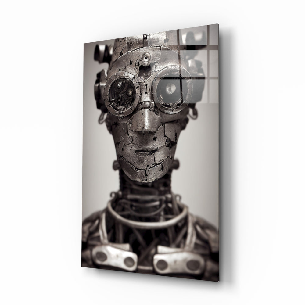 To be a Machine Glass Wall Art || Designer Collection.