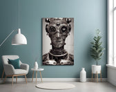 To be a Machine Glass Wall Art || Designer Collection.