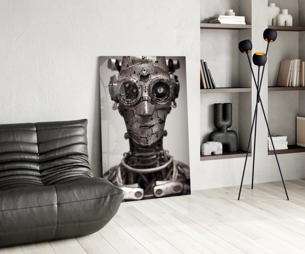 To be a Machine Glass Wall Art || Designer Collection.