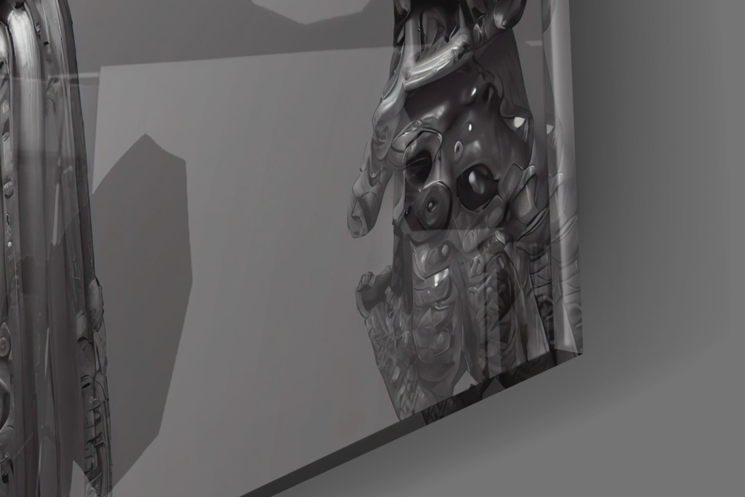 "Humachine" Glass Art  || Designer Collection.