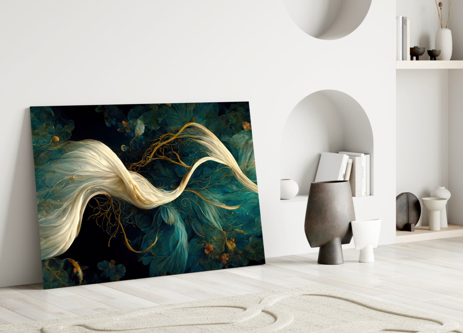 Flow of Roots Glass Art  || Designer Collection.