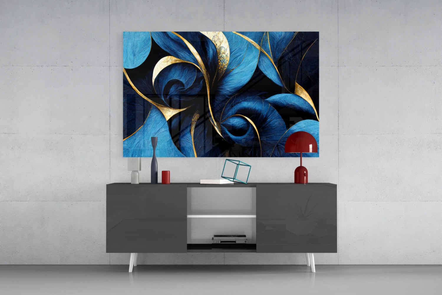 Curves Glass Art  || Designers Collection.