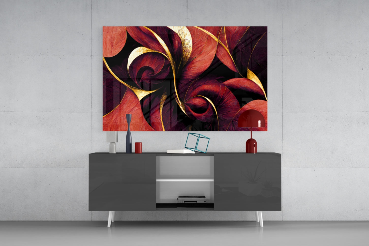 Curves Glass Art  || Designers Collection.