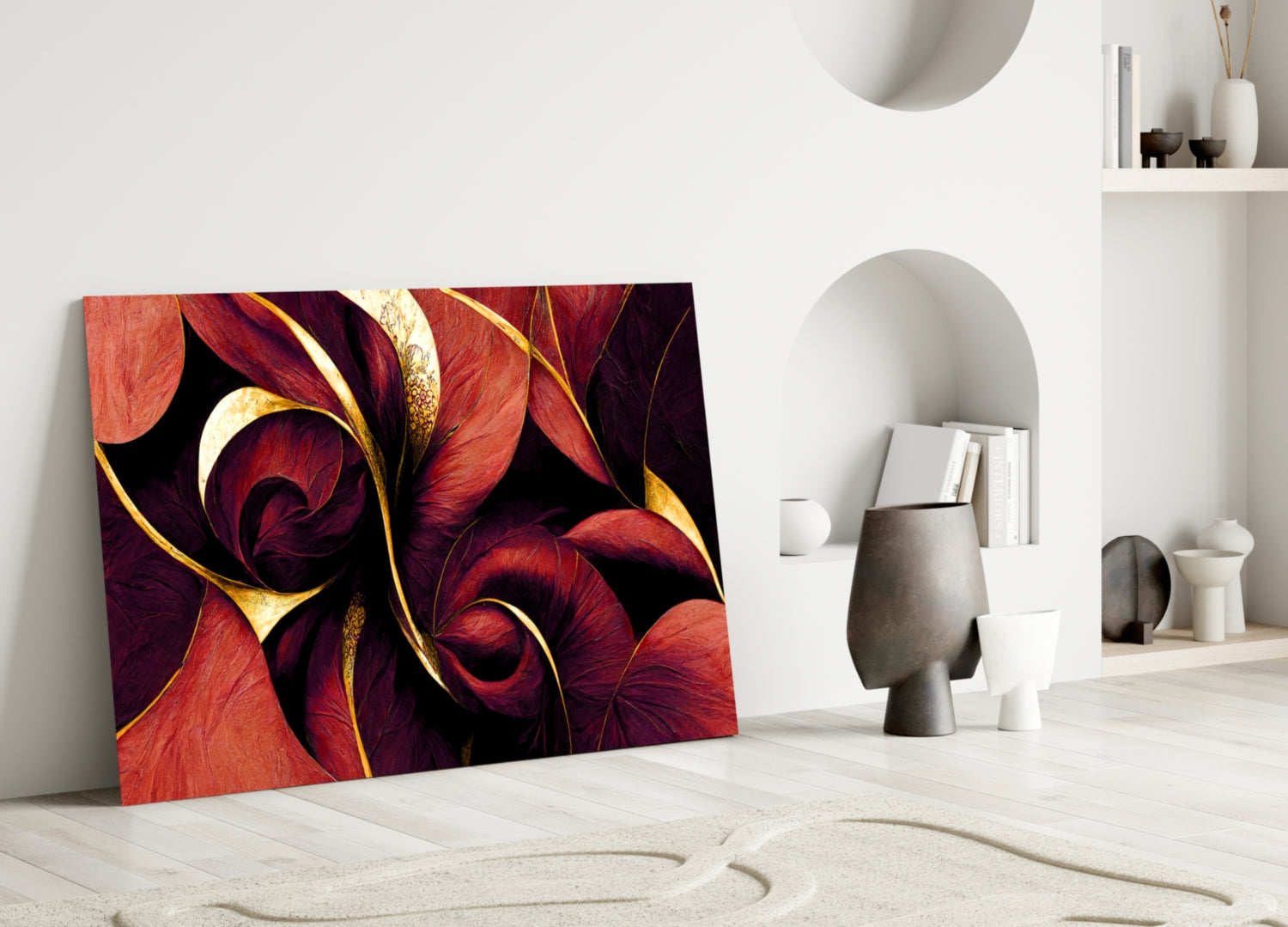 Curves Glass Art  || Designers Collection.