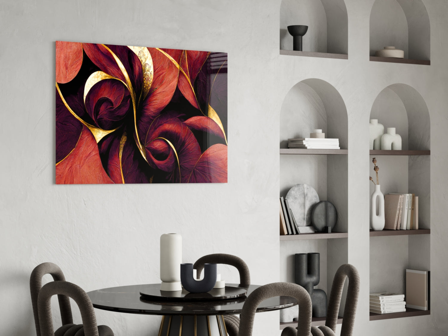 Curves Glass Art  || Designers Collection.