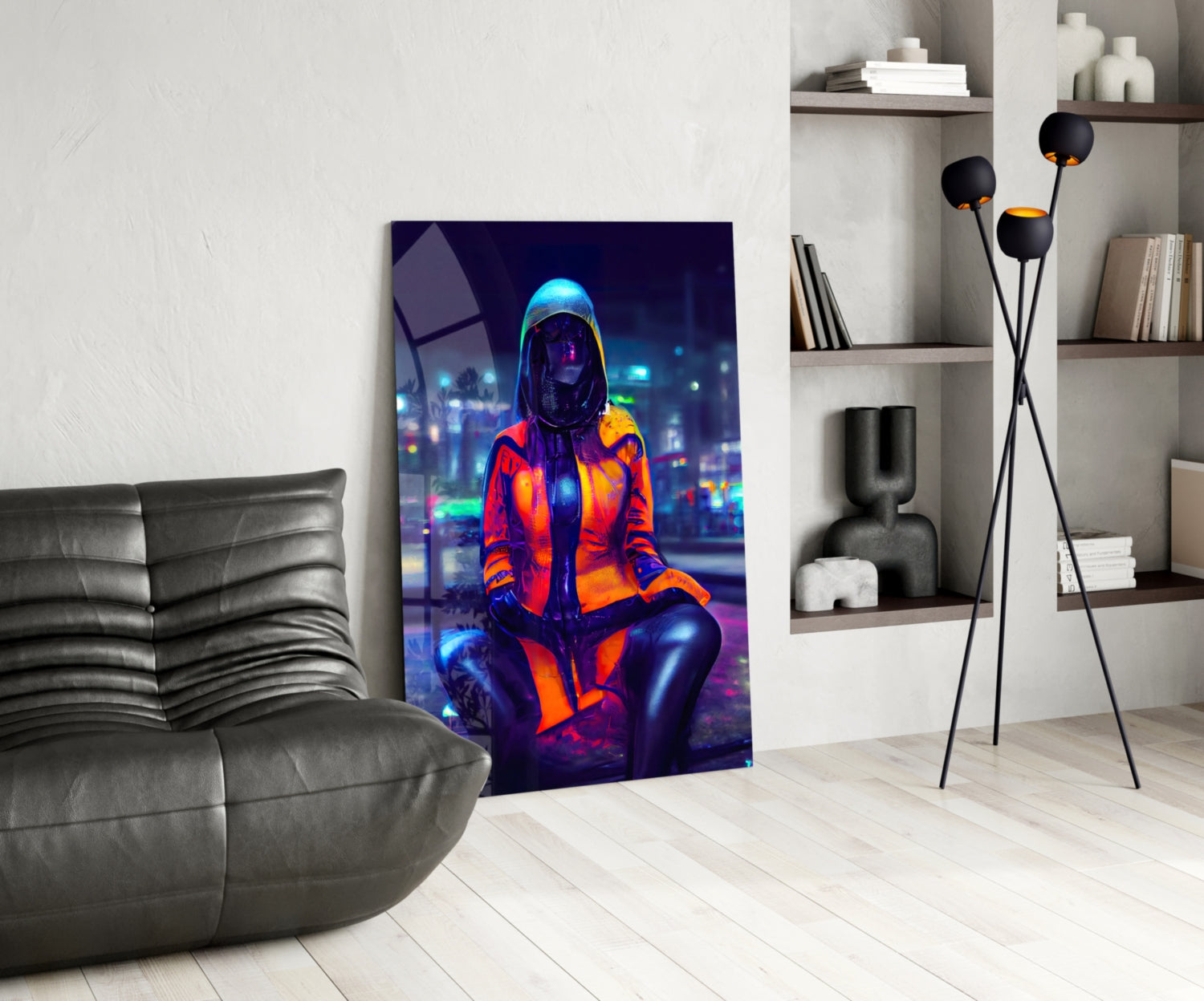 The Wait Glass Wall Art || Designer Collection.