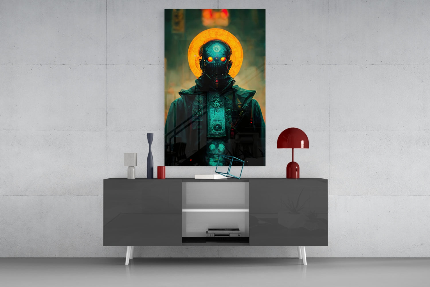 The Prince Glass Wall Art  || Designer Collection.