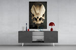 It's Skull Glass Art  || Designer Collection.