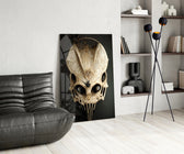 It's Skull Glass Art  || Designer Collection.