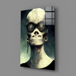Steampunk-noir panel bringing haunted gravity to a contemporary man cave