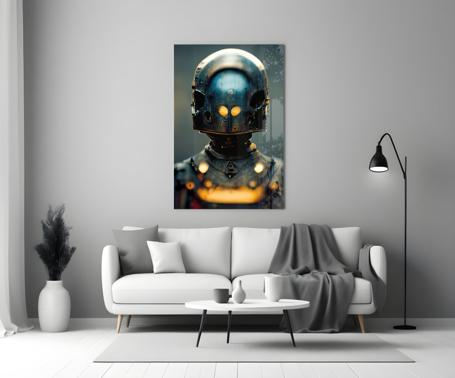 Fighter  Glass Art  || Designer Collection.