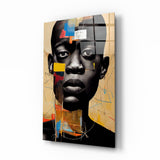 The Rebellious Look Glass Wall Art || Designer's Collection