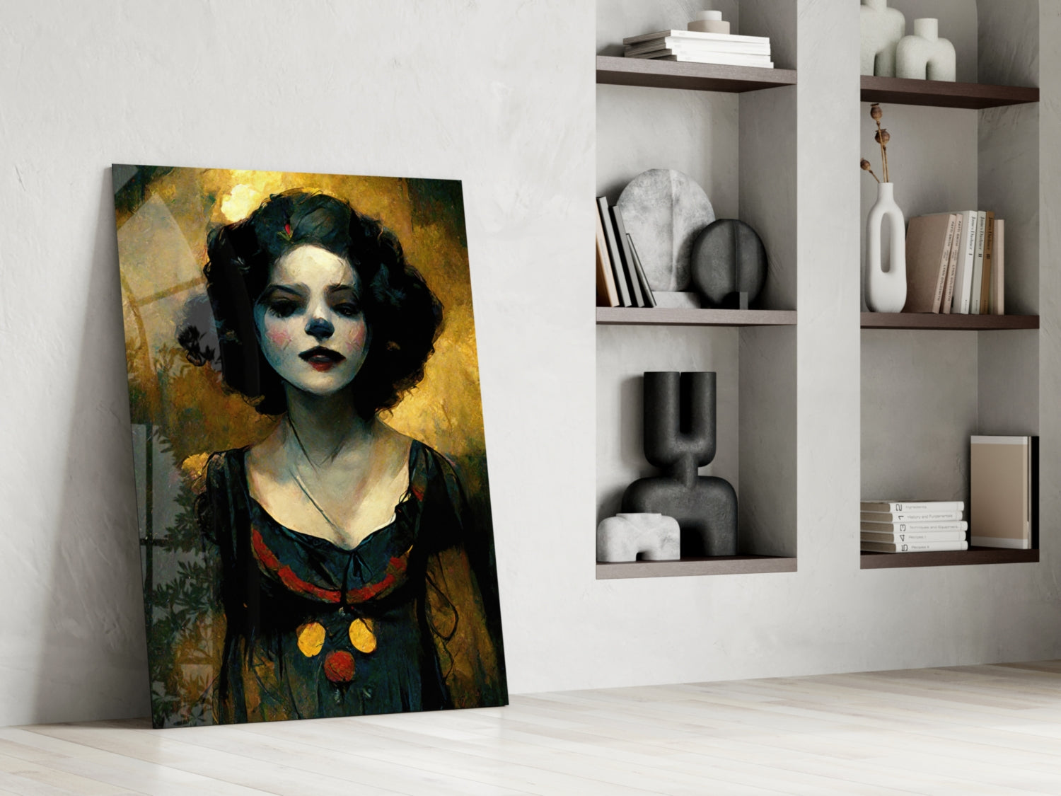 Harley Quinn Glass Wall Art  || Designer Collection.