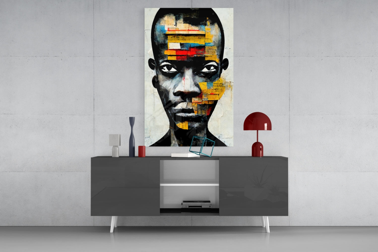 The Rebellious Look Glass Wall Art  || Designer Collection.