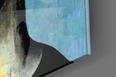 The Rebellious Look artwork anchoring a wall with bold modern palette