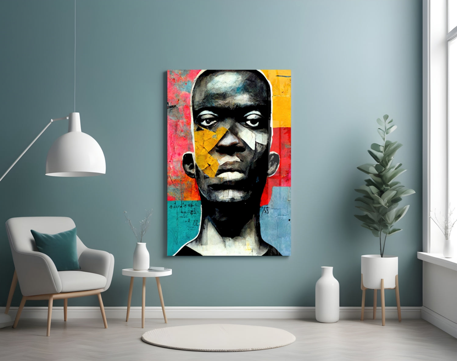 The Rebellious Look Glass Wall Art  || Designer Collection.