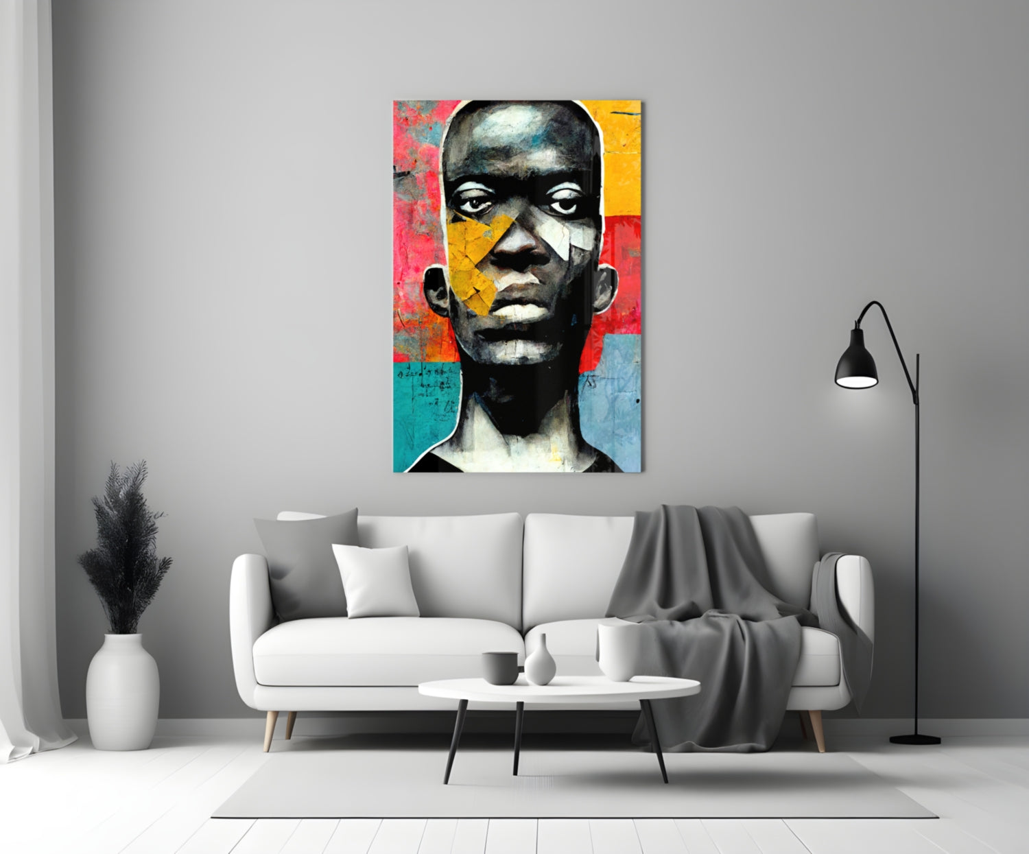 The Rebellious Look Glass Wall Art  || Designer Collection.