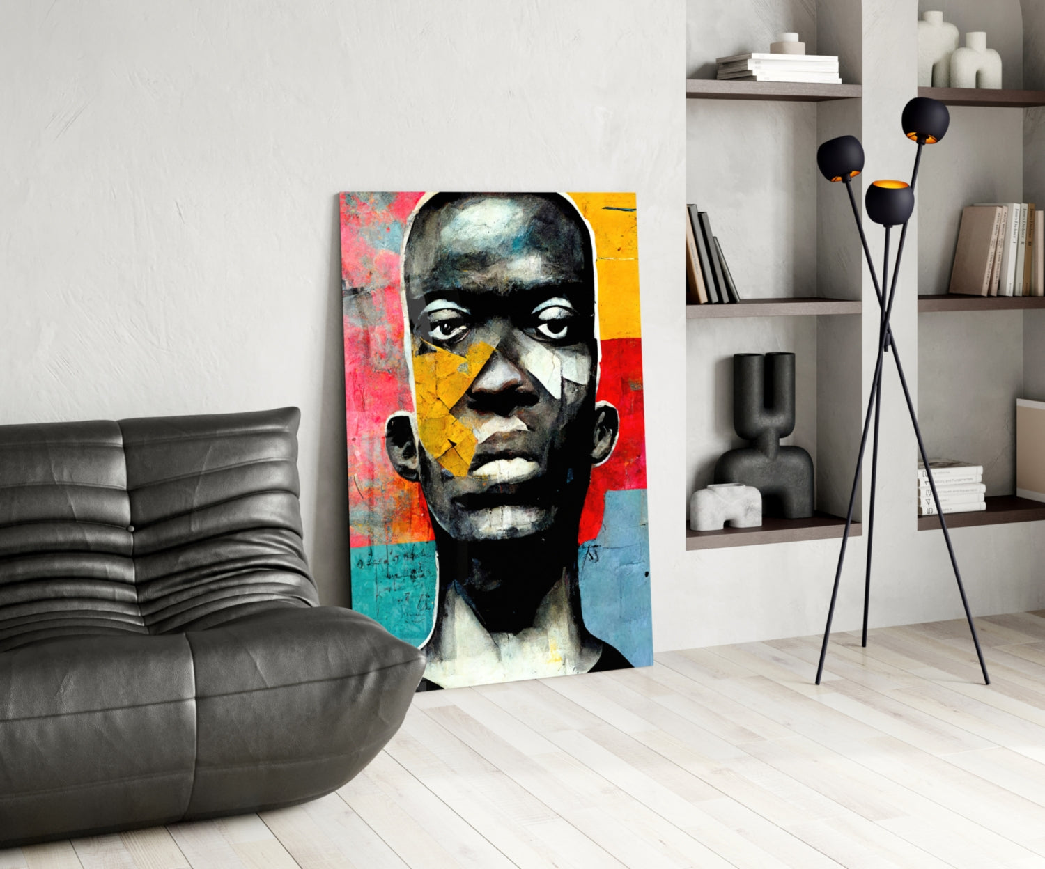 The Rebellious Look Glass Wall Art  || Designer Collection.