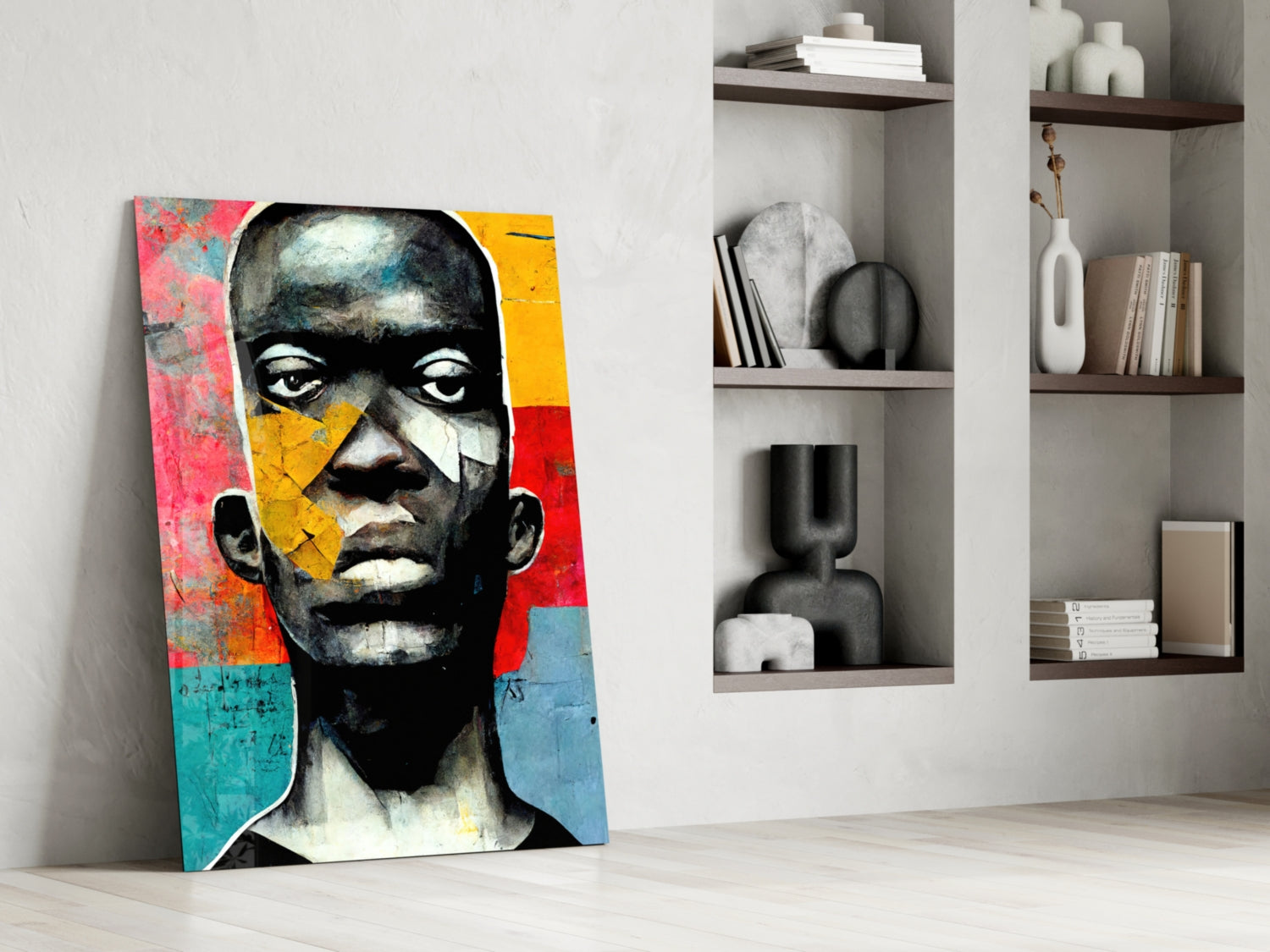 The Rebellious Look Glass Wall Art  || Designer Collection.