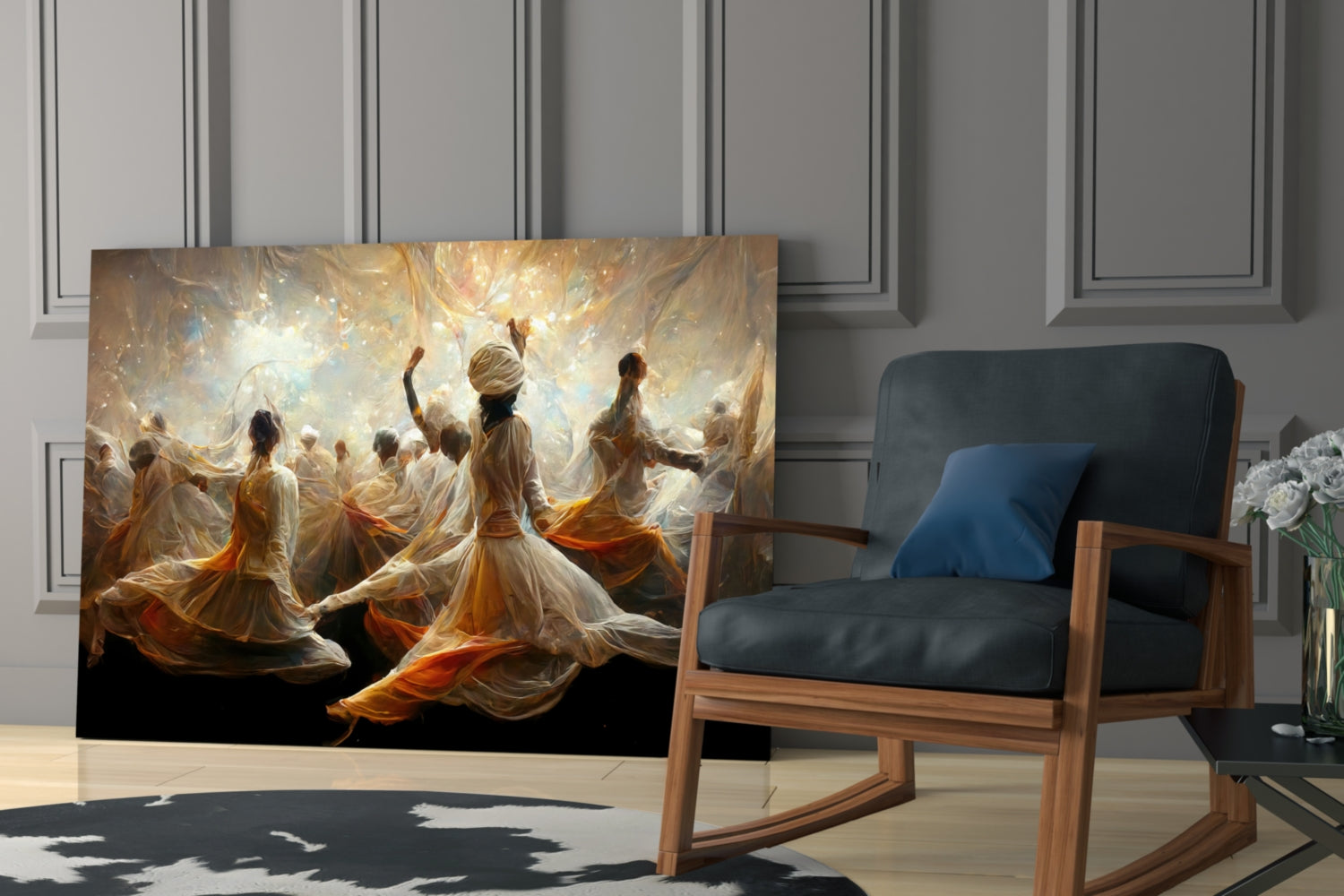 Mysticism Glass Wall Art  || Designer Collection.