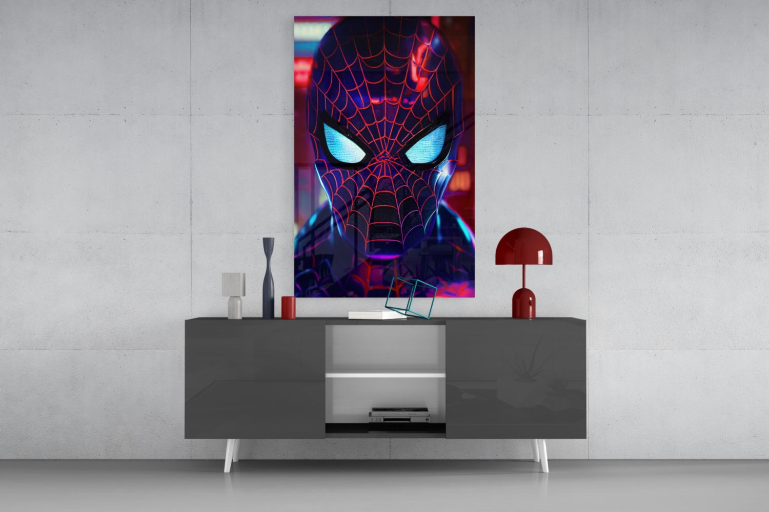 Spider Glass Wall Art  || Designer Collection.
