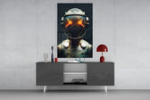 Robotic View panel catching window light to reveal its kinetic charge