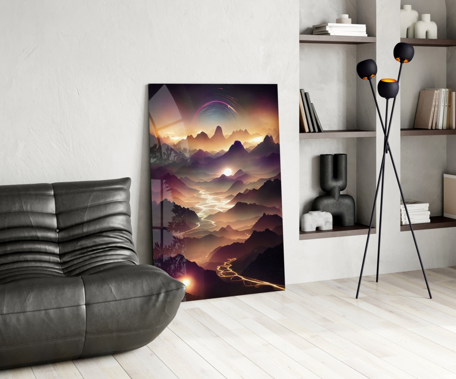 Lavas Glass Wall Art  || Designer Collection.