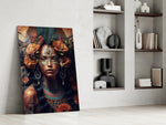 Beauty of the Clan glass print enhancing a study with cinematic mood