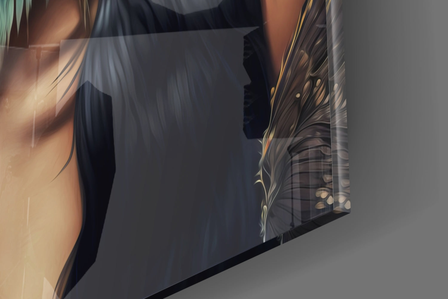 Warrior Beautiful Glass Wall Art  || Designers Collection.