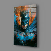 Comic-cinema panel bringing kinetic gravity to a contemporary man cave