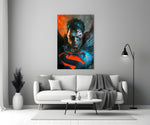 Bloody Superman close-up showing wounded Man of Steel with torn cobalt cape