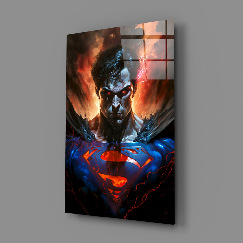 Comic-cinema panel bringing kinetic charge to a contemporary man cave