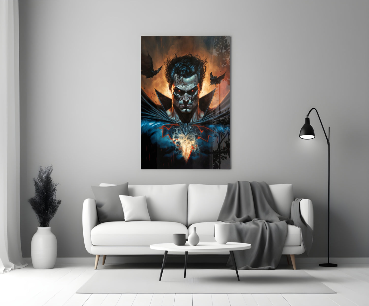 Thirst for Blood Glass Wall Art  || Designer Collection.