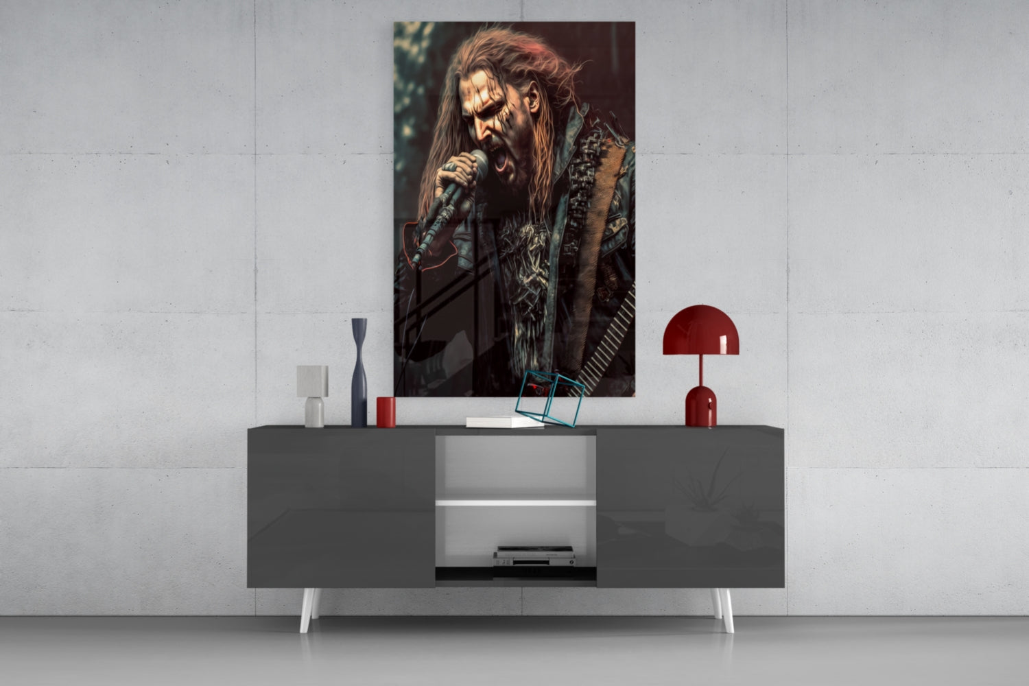 Rockerz Glass Wall Art  || Designer Collection.