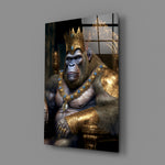 Mythic-portrait panel bringing imperial gravity to a contemporary man cave