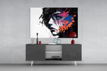Rebel Beauty panel catching screen glow to reveal its kinetic charge
