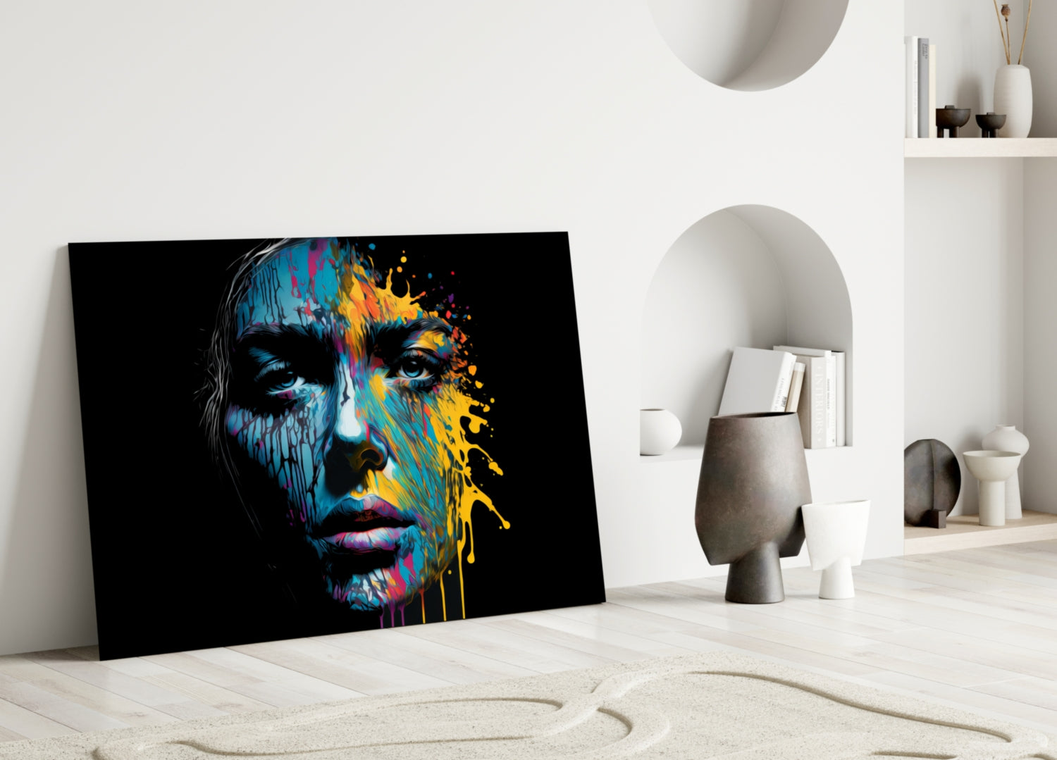 Beautiful Splash Glass Wall Art  || Designer Collection | Insigne Art Design.