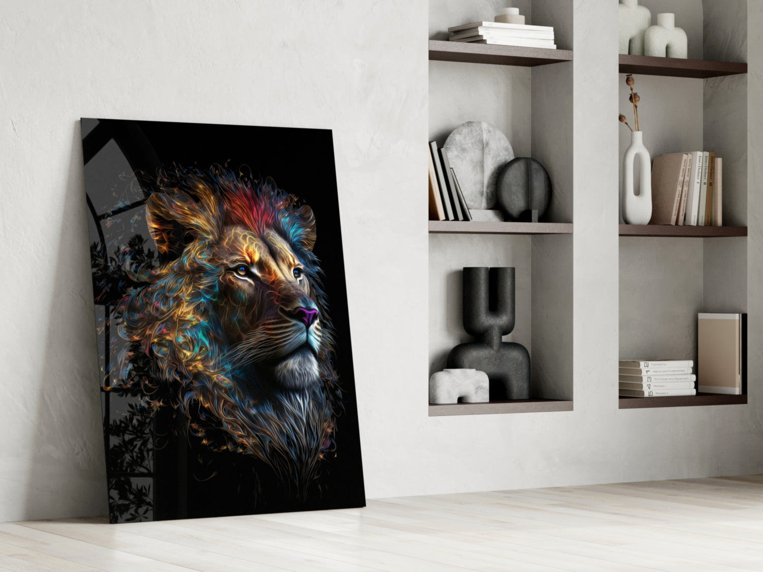 Sparkling Glory Glass Wall Art  || Designer Collection | Insigne Art Design.