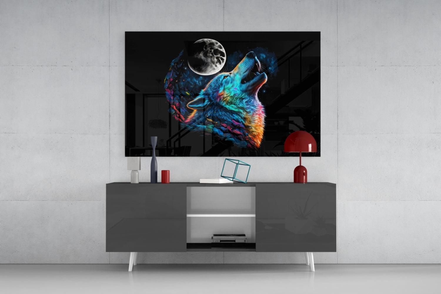 Sparkling Freedom Glass Wall Art  || Designer Collection | Insigne Art Design.