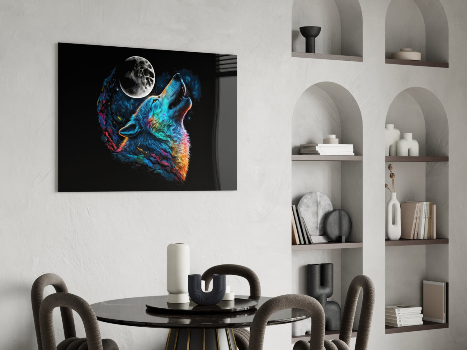 Sparkling Freedom Glass Wall Art  || Designer Collection | Insigne Art Design.