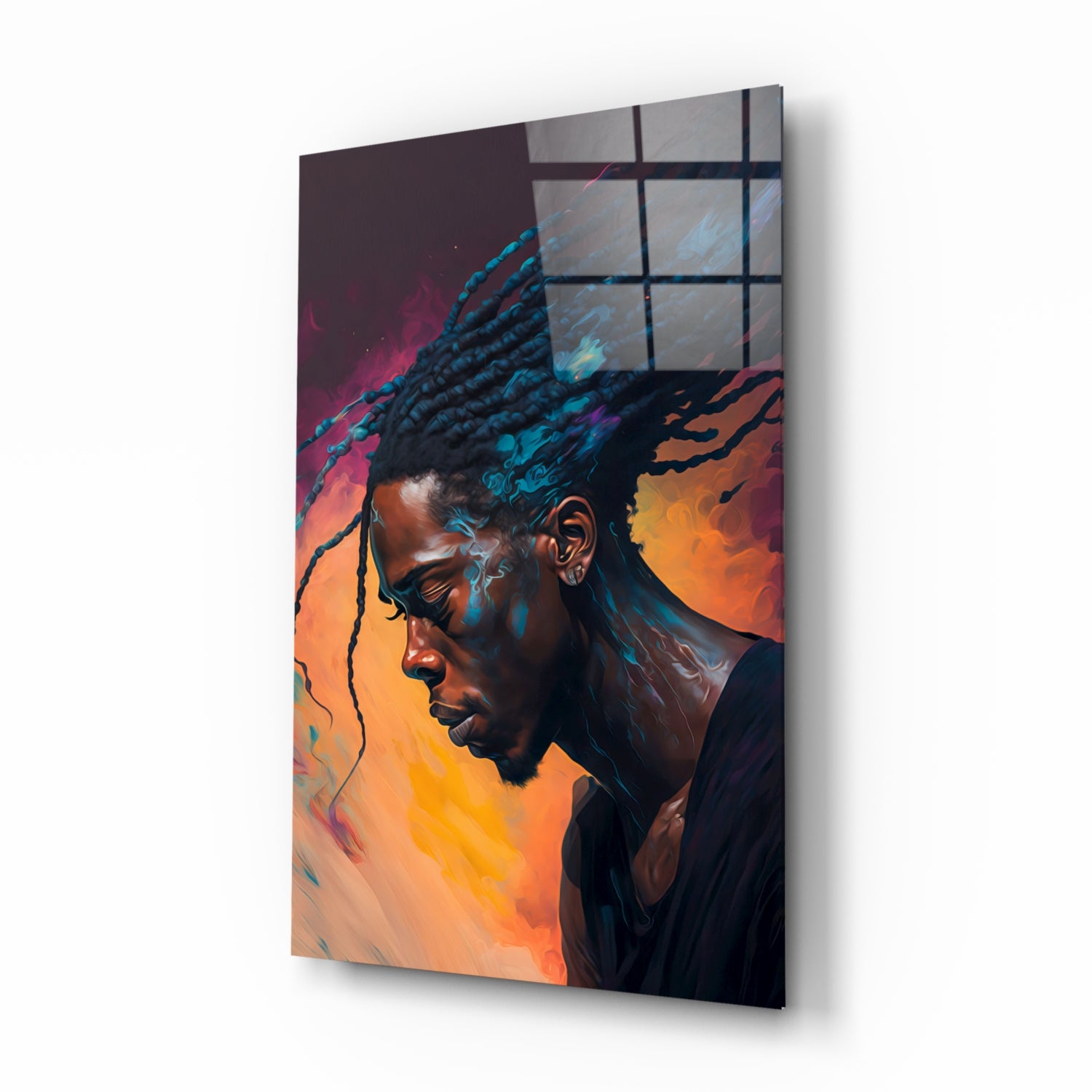 Roy Woods Glass Wall Art  || Designer Collection