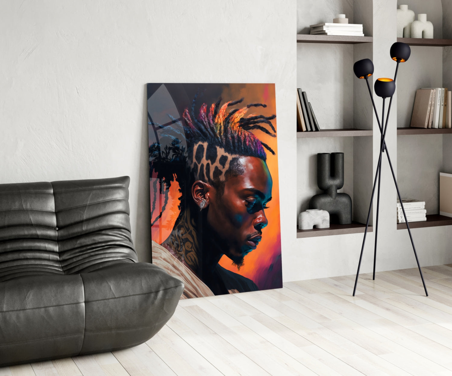 Roy Woods Glass Wall Art  || Designer Collection | Insigne Art Design.